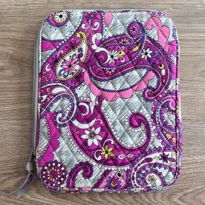 Pink Paisley Vera Bradley Slim Case - Used for iPad